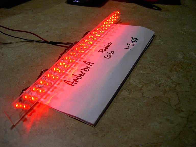 Pontiac G6 LED 3rd Brake Light Kit